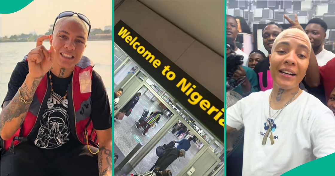 An American lady from Detroit, Michigan in the United States shares experience visiting Nigeria despite warnings. An American lady from Detroit, Michigan in the United States shares experience visiting Nigeria despite warnings.
