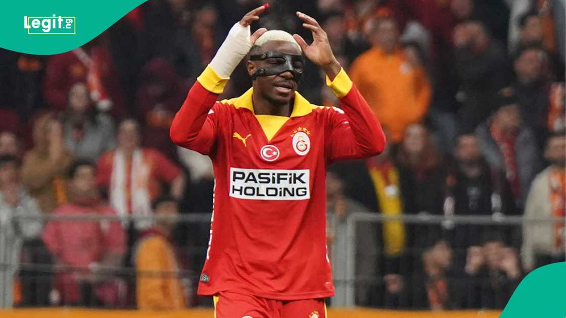 Victor Osimhen, Galatasaray, Genclerbirligi, Ziraat Turkish Cup, Istanbul. Victor Osimhen, Galatasaray, Genclerbirligi, Ziraat Turkish Cup, Istanbul.