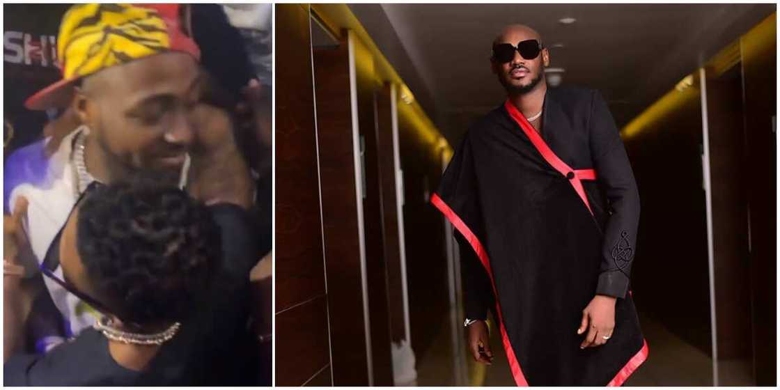 2baba 'grumbles' as junior colleagues Wizkid, Davido reunite