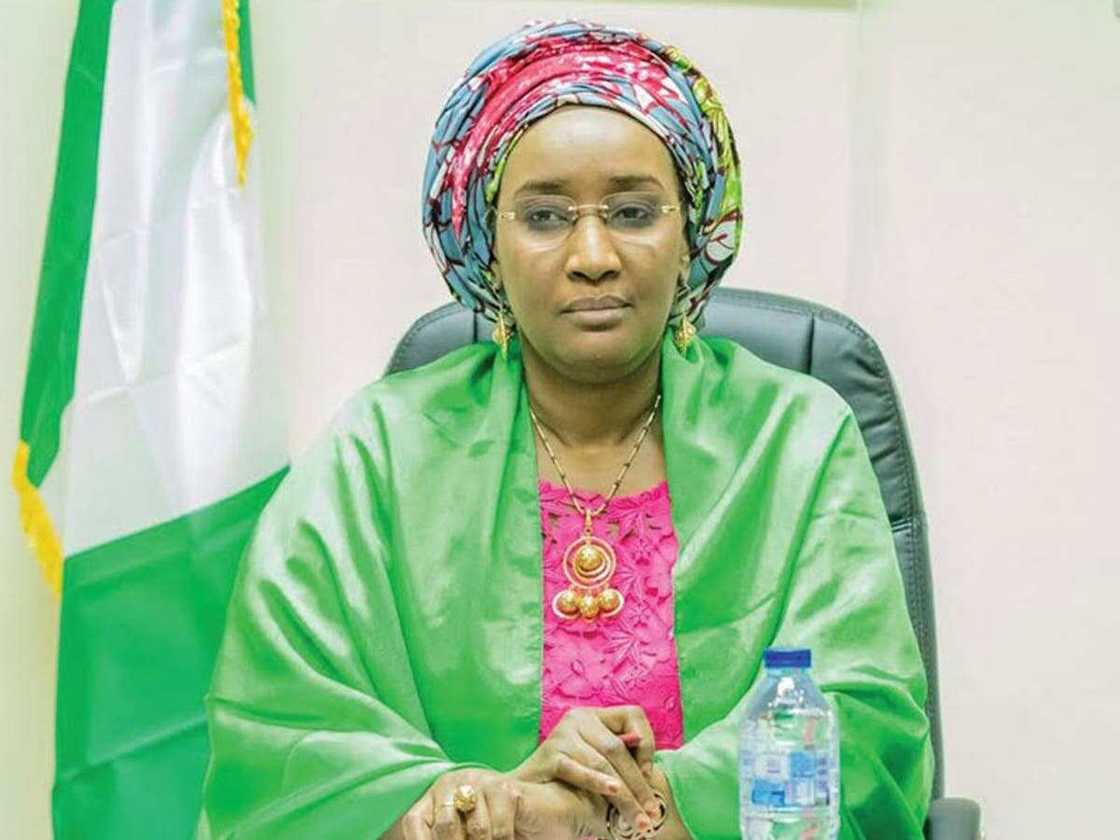 Sadiya Umar Farouq says FG's feeding programme should be commended. Sadiya Umar Farouq says FG's feeding programme should be commended.