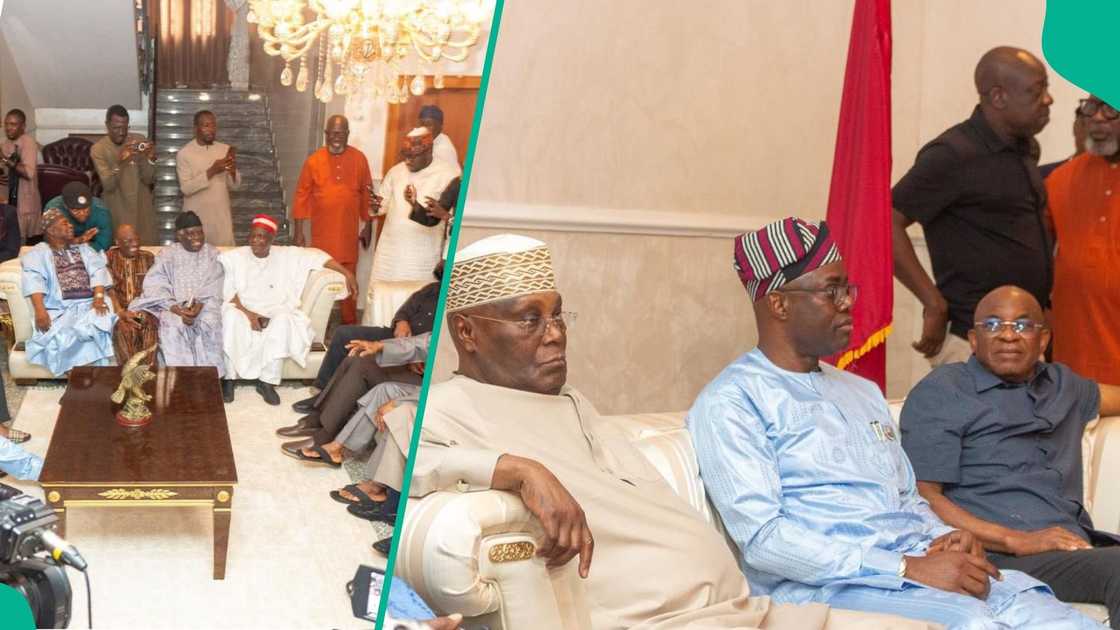Oyo governor Seyi Makinde leads PDP's stakeholders to a meeting with ADC leaders in Abuja ahead of the 2027 election. Oyo governor Seyi Makinde leads PDP's stakeholders to a meeting with ADC leaders in Abuja ahead of the 2027 election.