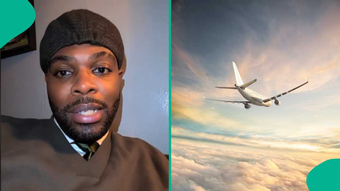 Man reacts to airplane incidents in USA.