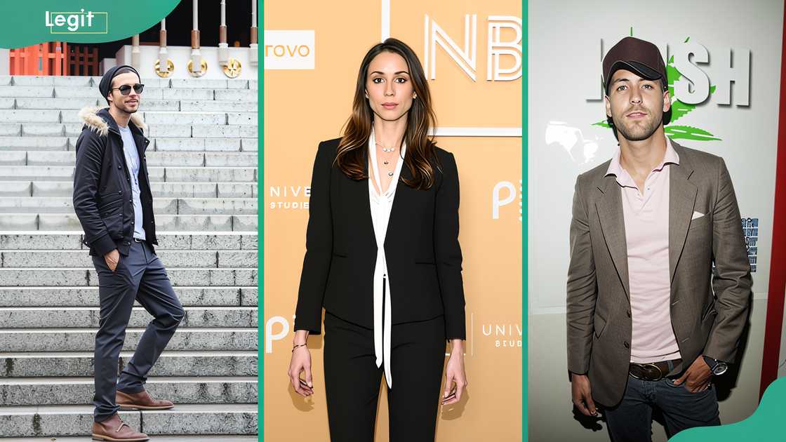 Nicholas Bellisario (L), Troian Bellisario (C) and Michael (R). Nicholas Bellisario (L), Troian Bellisario (C) and Michael (R).