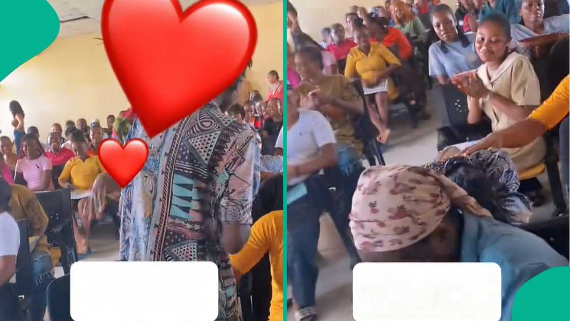 University students surprise classmate Sarah with N22,000 for sweeping their classroom for four years, captured in a viral TikTok video. University students surprise classmate Sarah with N22,000 for sweeping their classroom for four years, captured in a viral TikTok video.