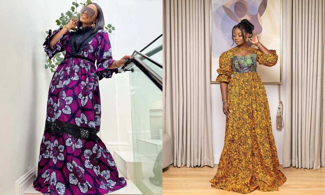 Coolest free gown styles for materials Ankara gowns silk velvet and others Legit.ng