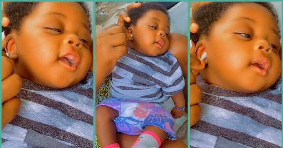 Watch little boy's funny reaction trends as mum cleans his ears Watch little boy's funny reaction trends as mum cleans his ears