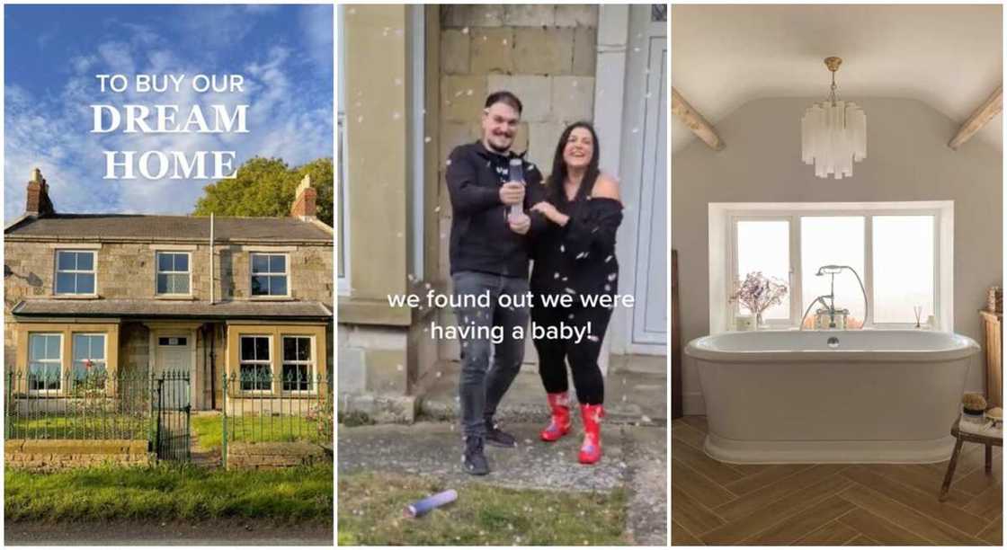 Photos of UK couple, Laura and Eddy and their renovated mansion. Photos of UK couple, Laura and Eddy and their renovated mansion.