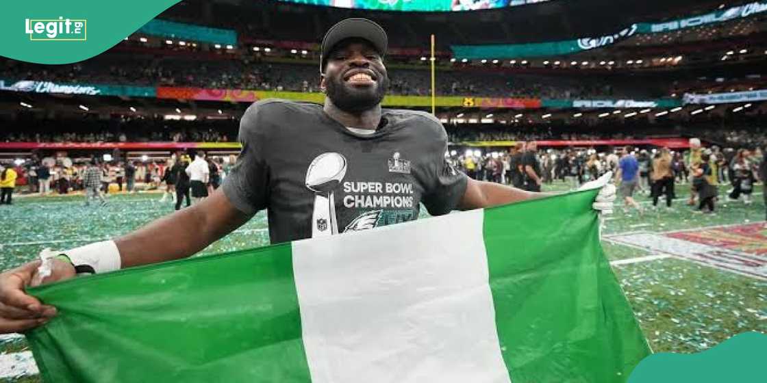 Nigerian-born Moro Ojomo led Philadelphia Eagles to Super Bowl triumph