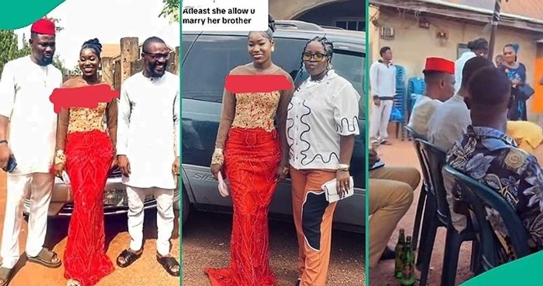 Lady gets married to roommate's brother after visiting for Christmas holiday Lady gets married to roommate's brother after visiting for Christmas holiday