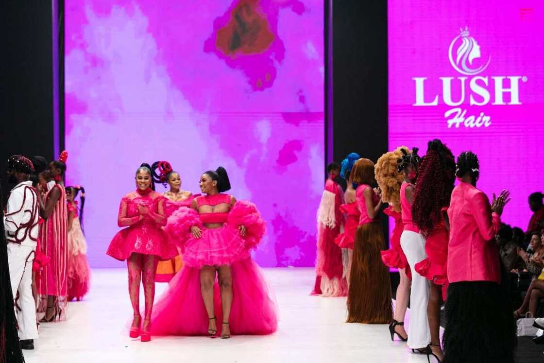 Beyond the Runway: Lush Hair Steals the Spotlight at Lagos Fashion Week's 10th Edition