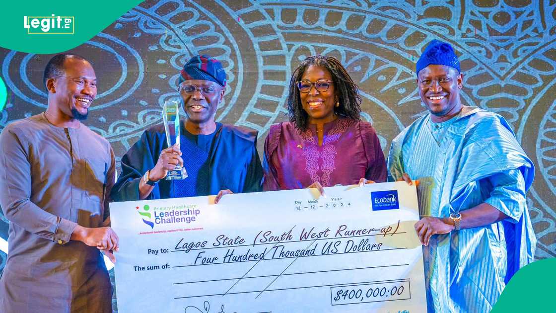 Lagos wins $400,000 healthcare award