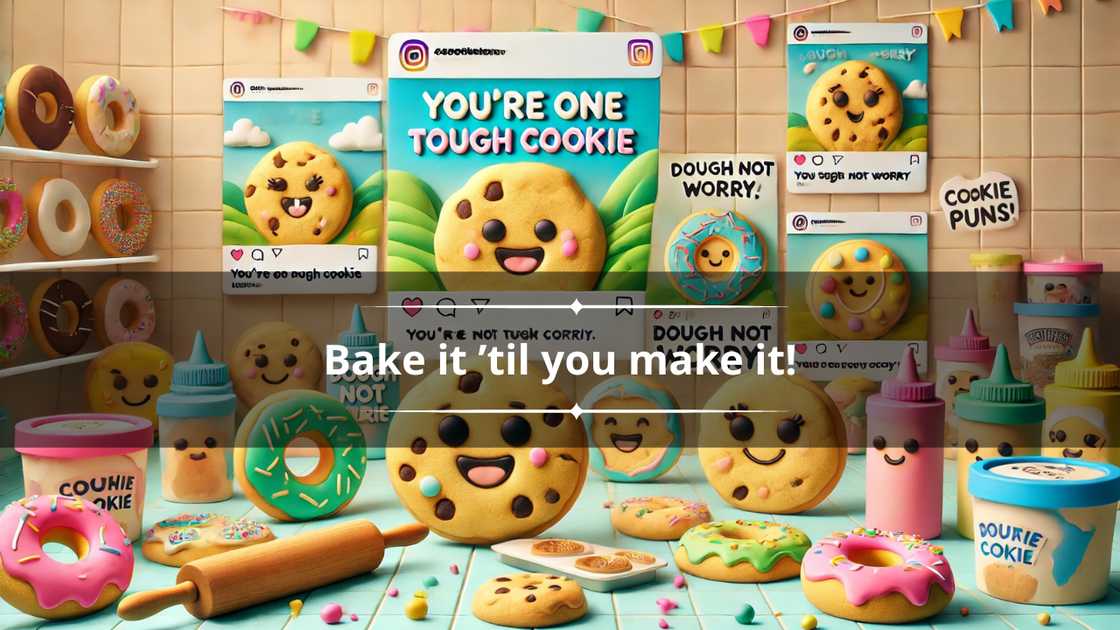 Cookie puns for Instagram