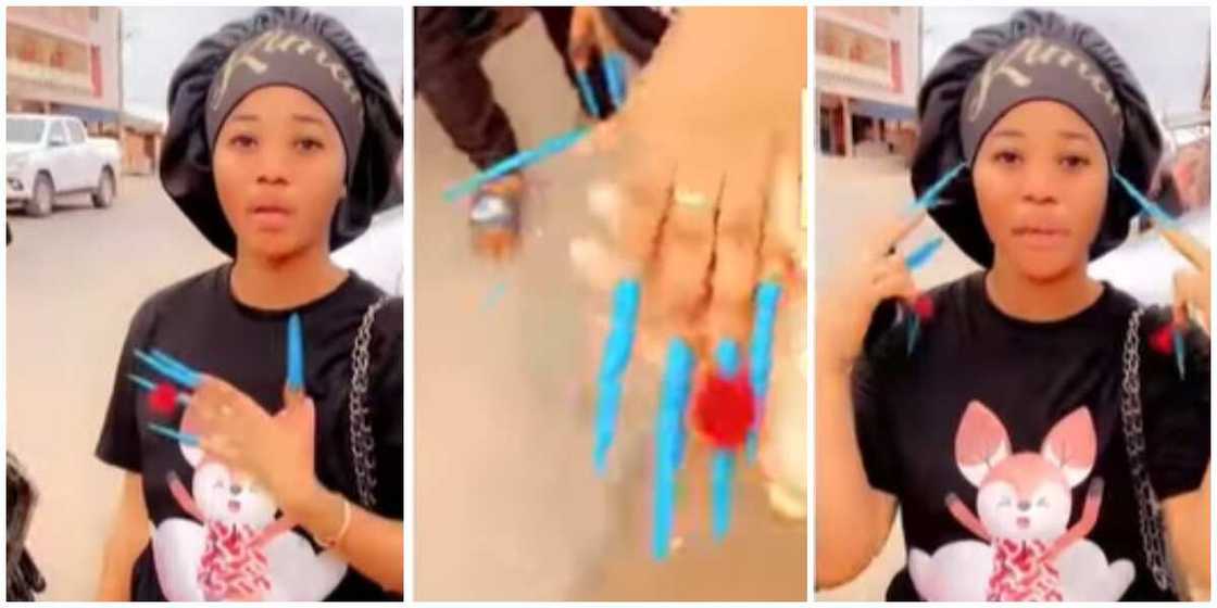 Photos of the lady with the long nails. Photos of the lady with the long nails.