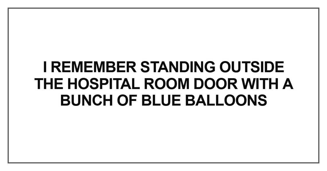 I remember standing outside I remember standing outside