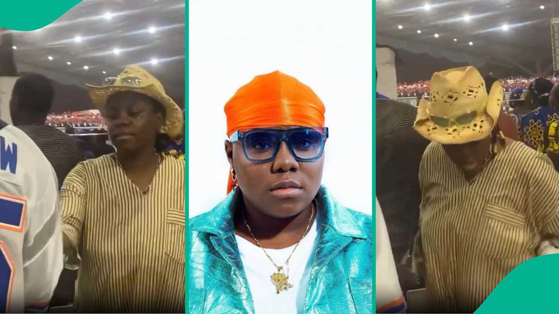 Singer Teni at Redemption Camp. Singer Teni at Redemption Camp.