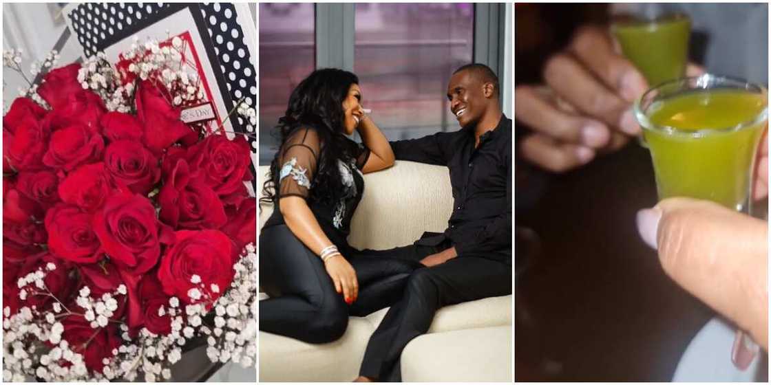 Rita Dominic's Val gift from hubby, Rita Dominic and Fidelis Anosike, Rita Dominic and Fidelis Anosike hangout on Val's Day Rita Dominic's Val gift from hubby, Rita Dominic and Fidelis Anosike, Rita Dominic and Fidelis Anosike hangout on Val's Day