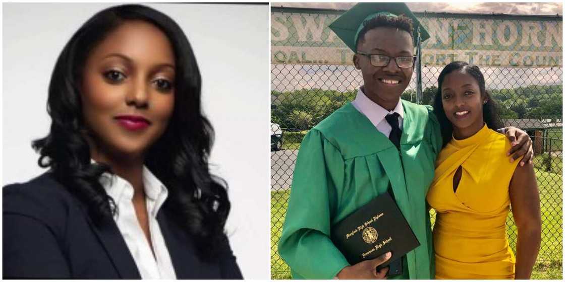 Woman shares her excitement at her son finishing secondary school Woman shares her excitement at her son finishing secondary school