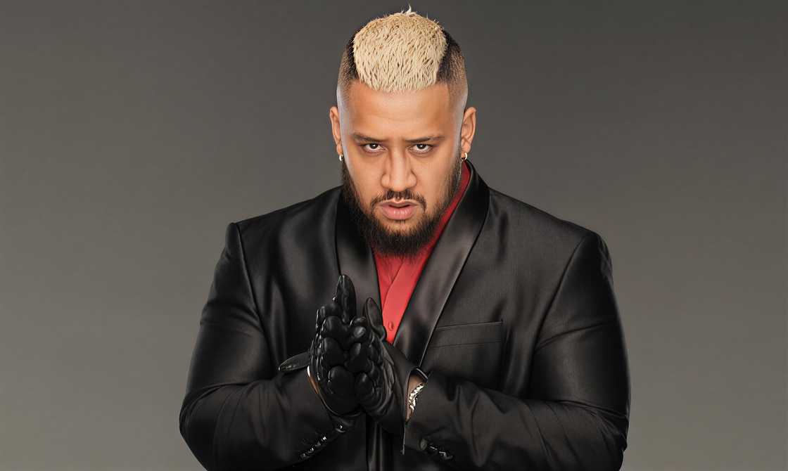 Solo Sikoa pictured in a wrestling promotion poster