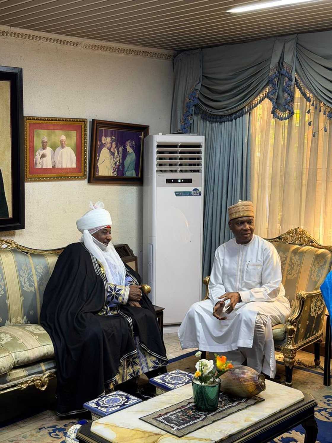 Sanusi II tare da Bukola Saraki