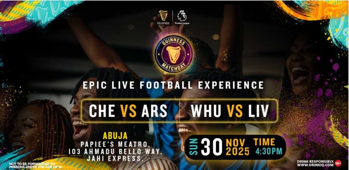 Guinness Match Day regular strengthens football communities across 5 states Guinness Match Day regular strengthens football communities across 5 states