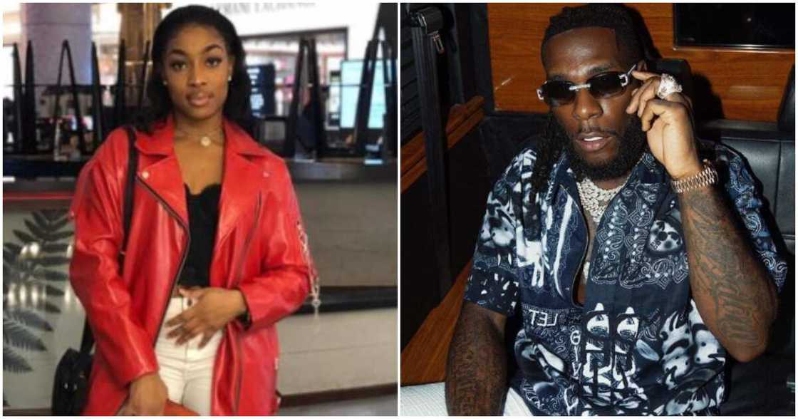 Burna Boy and the lady that caused the fight at the club Burna Boy and the lady that caused the fight at the club
