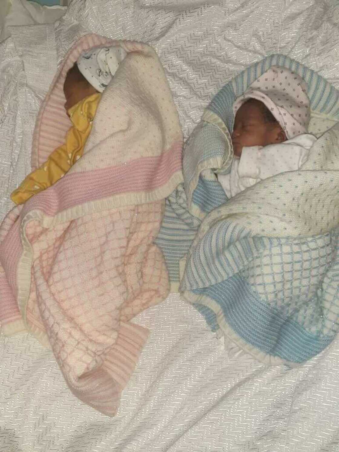 Gani Adams and wife welcome a set of twins, a boy and a girl