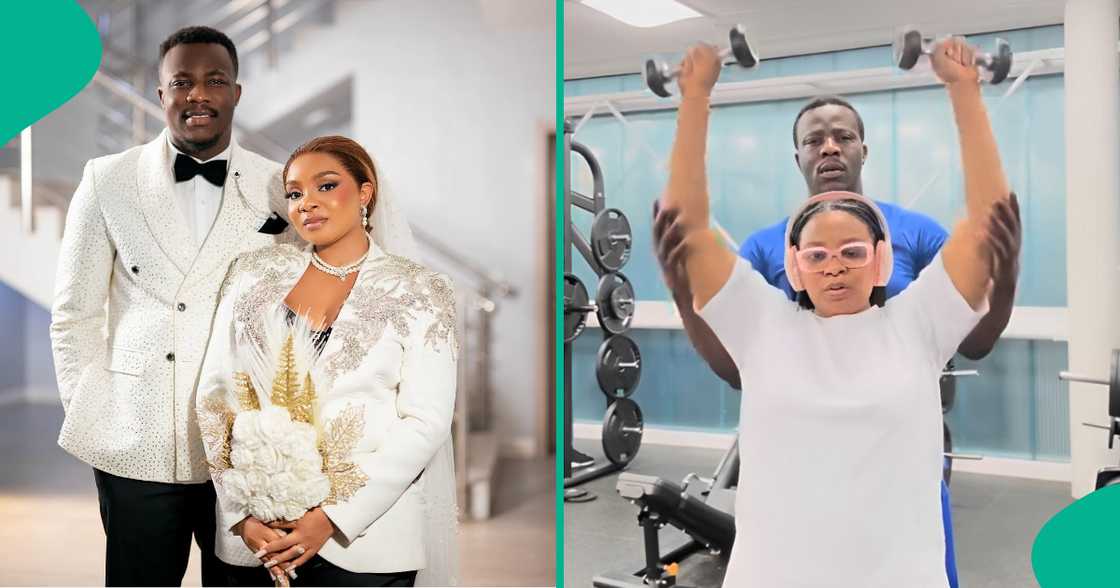 BBNaija's Queen and her husband leave many gushing with new video. BBNaija's Queen and her husband leave many gushing with new video.