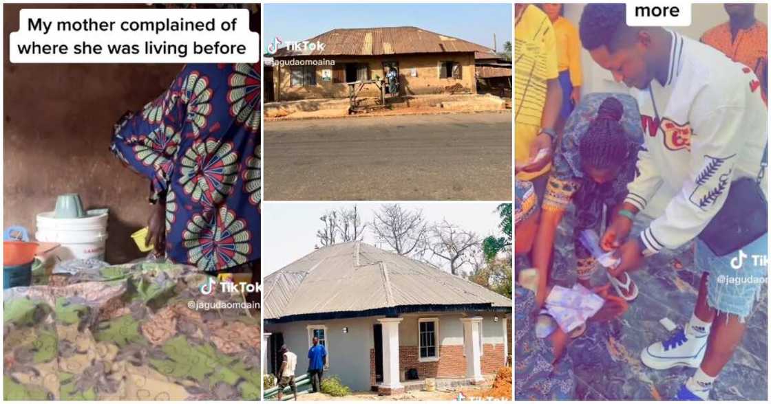 Man builds mum a house, complained, fine house Man builds mum a house, complained, fine house