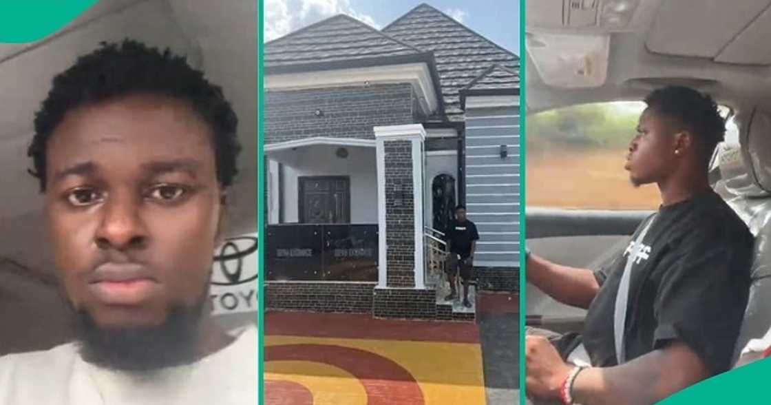 Nigerian man shows off brother's properties Nigerian man shows off brother's properties