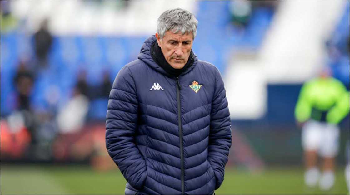 Quique Setien zai yi karar Barcelona, ya nemi a biya shi fam €4m - Lauya