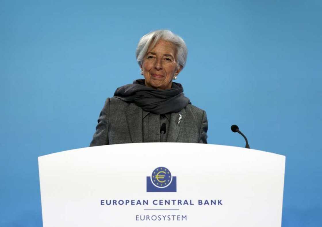 ECB president Christine Lagarde said last week rates had likely reached their peak but that it was too soon to 'shout victory' on inflation