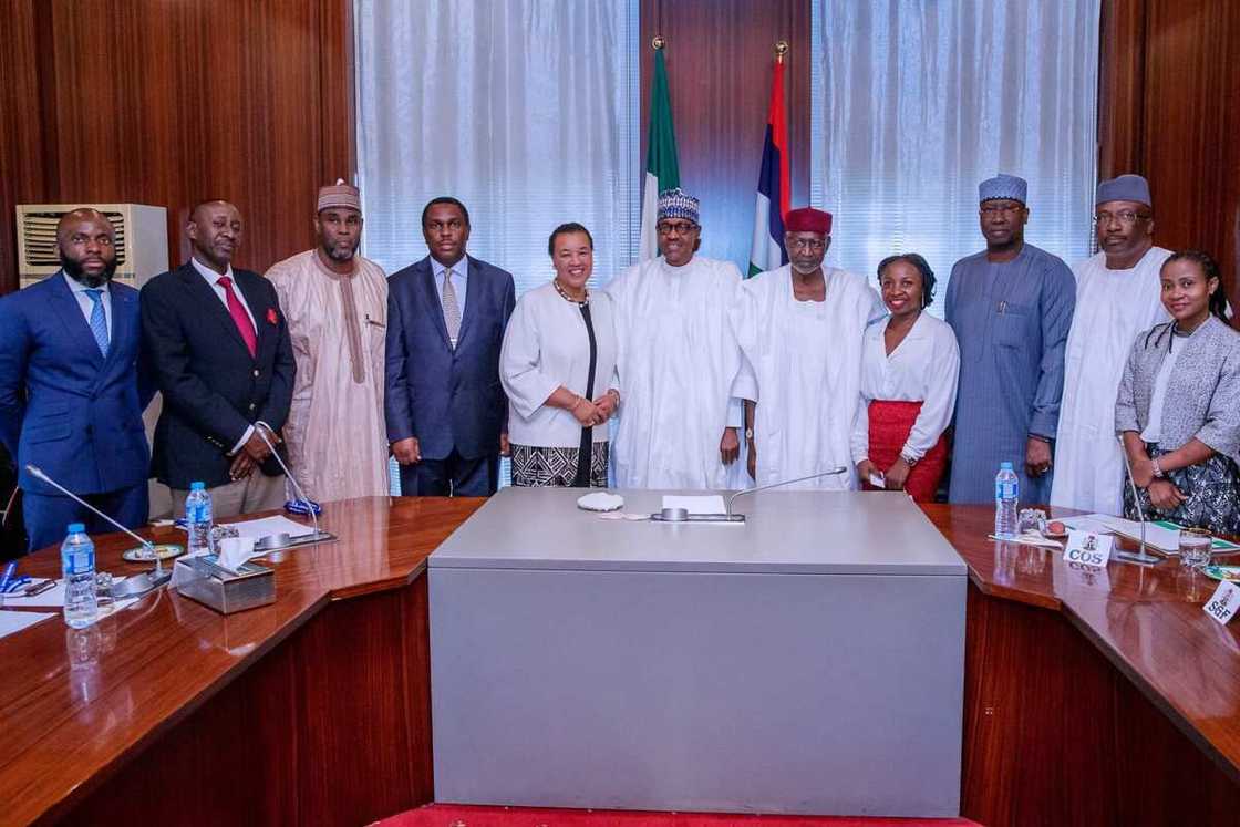 Cikin Hotuna: Buhari ya karbi bakuncin babbar Sakatariyar Common Wealth a fadar Villa Cikin Hotuna: Buhari ya karbi bakuncin babbar Sakatariyar Common Wealth a fadar Villa