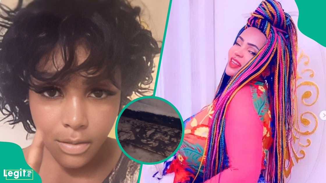 Cossy Orjiakor discovers live catfish under her bed weeks after floodwater invaded her Lagos home