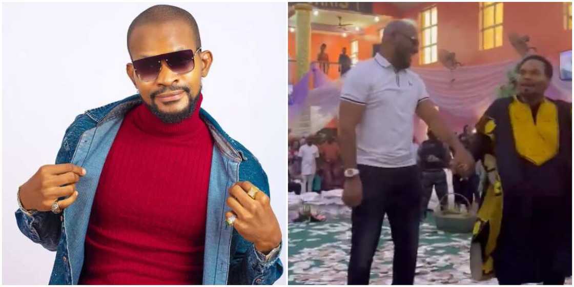 Uche Maduagwu and Yul Edochie Uche Maduagwu and Yul Edochie