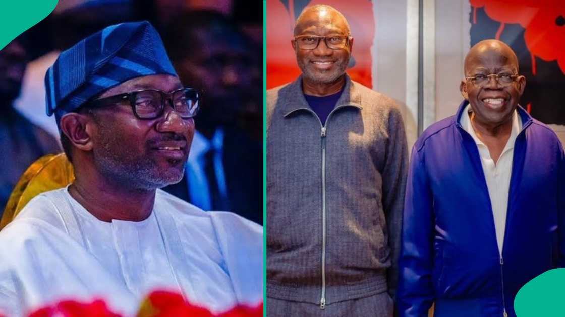 Femi Otedola, Bola Tinubu, meeting, Paris