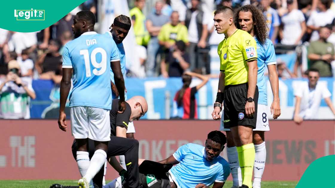 Fisayo Dele-Bashiru, SS Lazio, AS Roma, Stadio Olimpico, Rome, Serie A, Super Eagles. Fisayo Dele-Bashiru, SS Lazio, AS Roma, Stadio Olimpico, Rome, Serie A, Super Eagles.