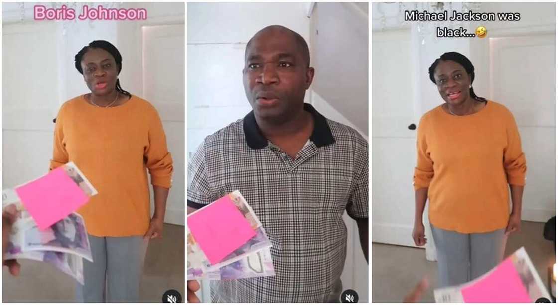 African mum says Michael Jackson was white in viral video. African mum says Michael Jackson was white in viral video.