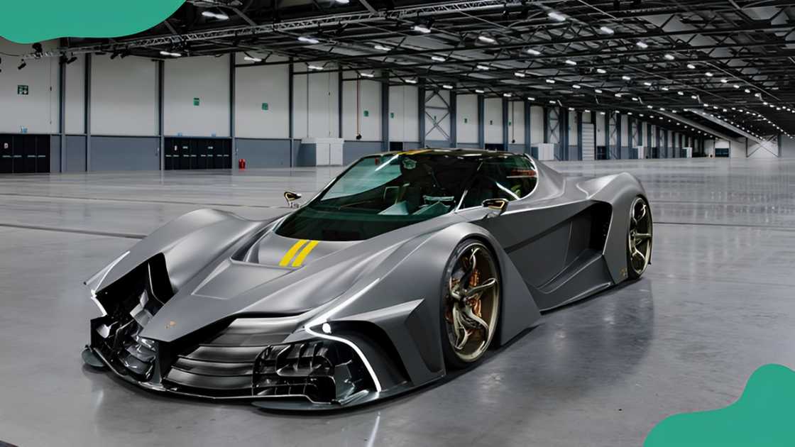 A grey SP Automotive Chaos in a warehouse A grey SP Automotive Chaos in a warehouse