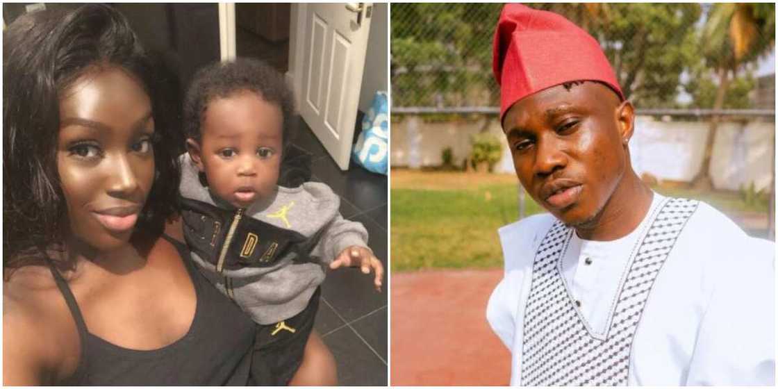 Our son is the Gorilla Glue: Zlatan Ibile's baby mama tells haters Our son is the Gorilla Glue: Zlatan Ibile's baby mama tells haters