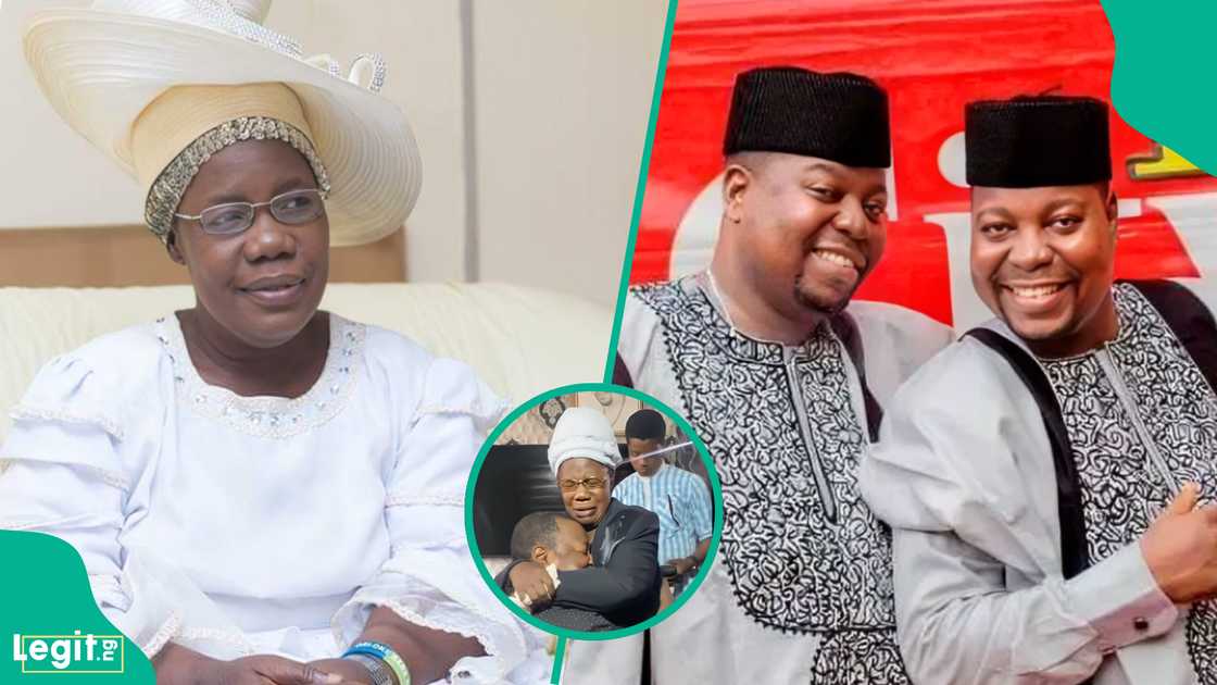 Emotional video shows Bola Are embracing bereaved Kehinde Adegbodu days after Taiwo's death as both gospel singers weep openly together