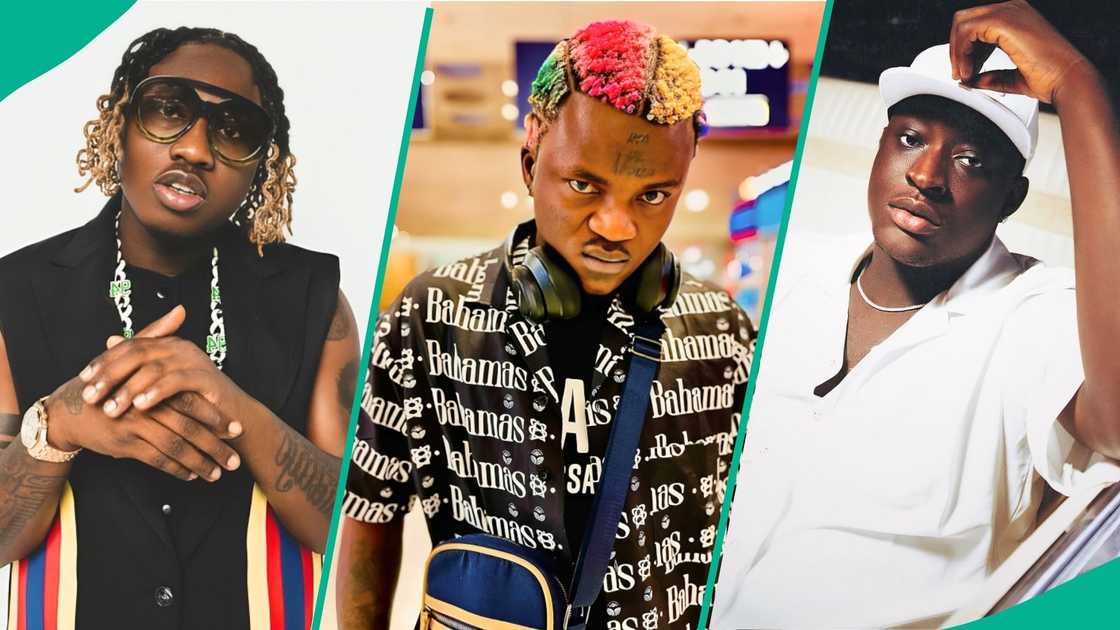Zlatan Ibile brings Carter Efe on stage and leads diss chant after his boxing victory over Portable