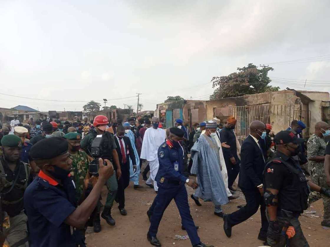 Gwamnonin Arewa 4 sun kai ziyara Ibadan jihar don ganin irin bannar da akayi Gwamnonin Arewa 4 sun kai ziyara Ibadan jihar don ganin irin bannar da akayi