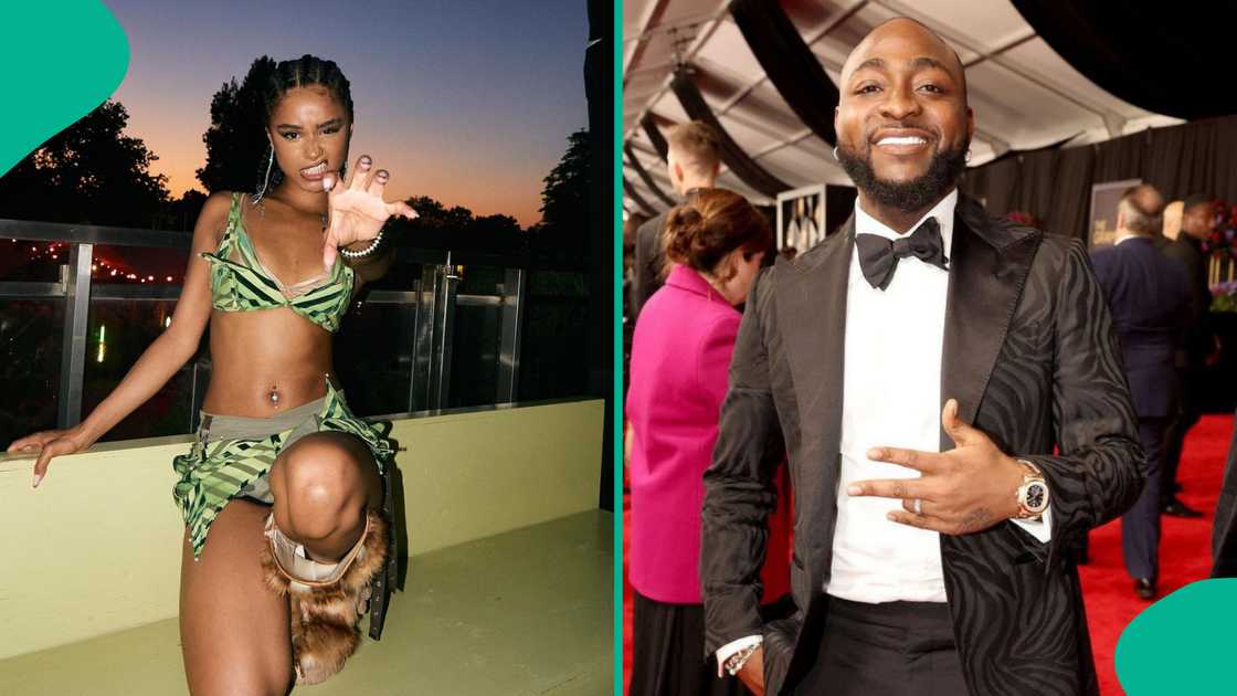 Tyla snubs Davido in her acceptance speech Tyla snubs Davido in her acceptance speech