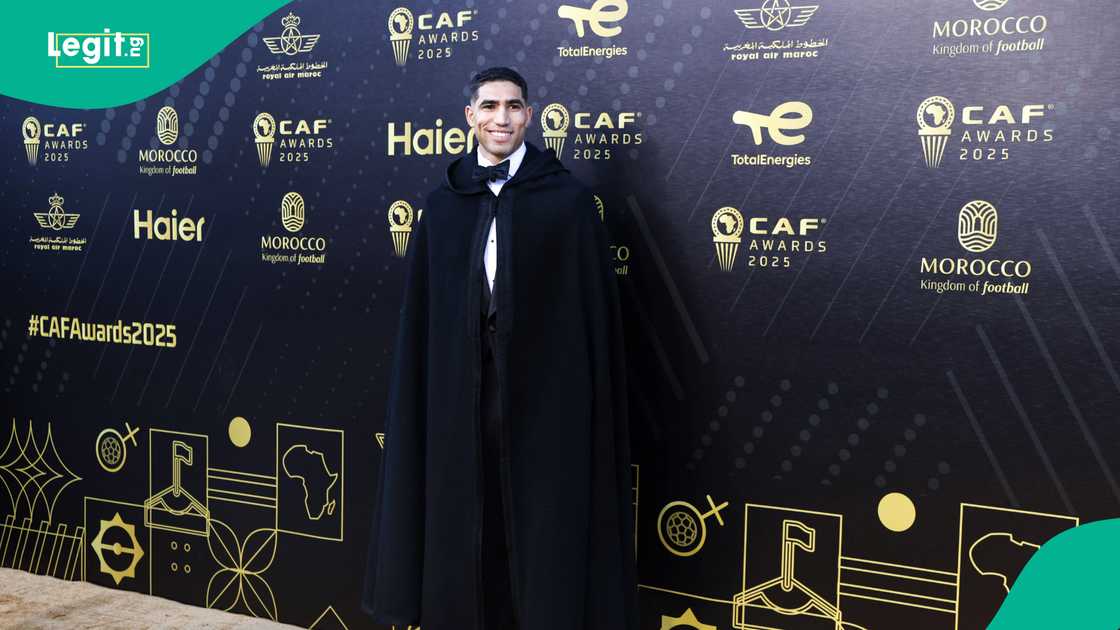 Achraf Hakimi, Saida Hakimi, CAF Awards, PSG, Victor Osimhen, Mohamed Salah Achraf Hakimi, Saida Hakimi, CAF Awards, PSG, Victor Osimhen, Mohamed Salah