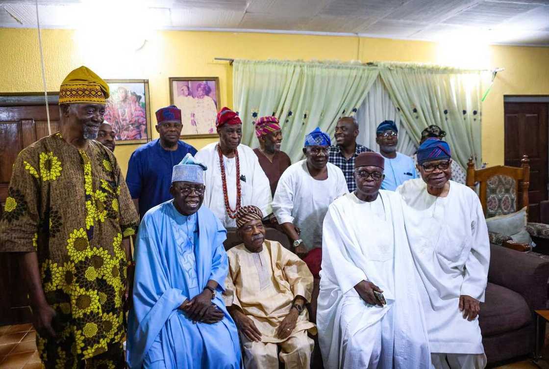 Tinubu visits Pa Fasoranti