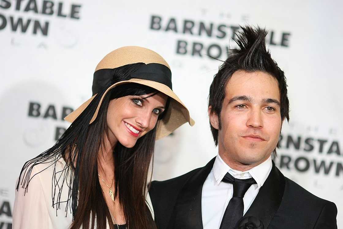 Ashlee Simpson and Pete Wentz in Louisville, Kentucky