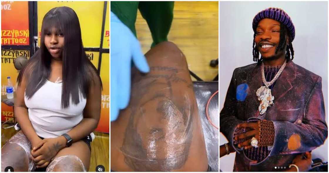 Photos of Mandy Kiss and Naira Marley Photos of Mandy Kiss and Naira Marley