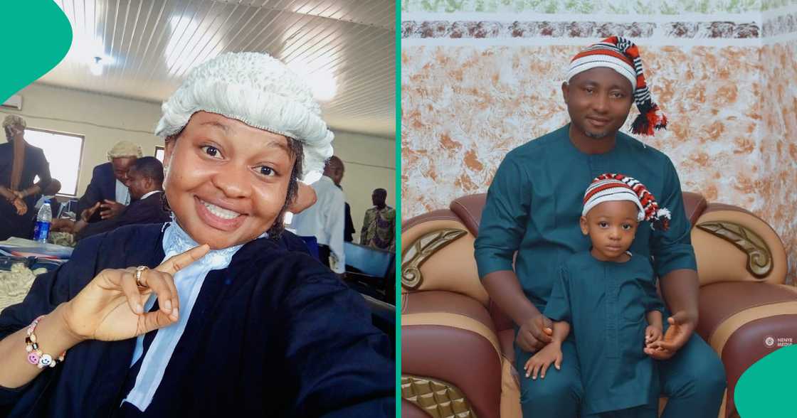 Nigerian lawyer hails husband who sponsored her university education Nigerian lawyer hails husband who sponsored her university education