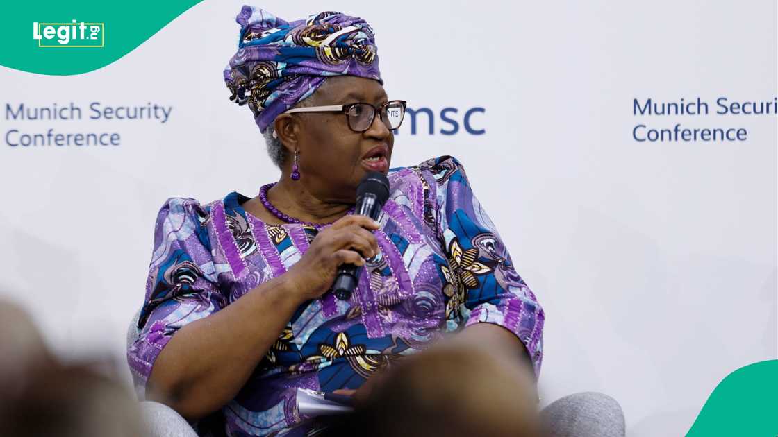 Ngozi Okonjo-Iweala, Director-General, World Trade Organization, during Panel Discussion at the 62nd Munich Security Conference in Germany. Photo by Johannes Simon Ngozi Okonjo-Iweala, Director-General, World Trade Organization, during Panel Discussion at the 62nd Munich Security Conference in Germany. Photo by Johannes Simon
