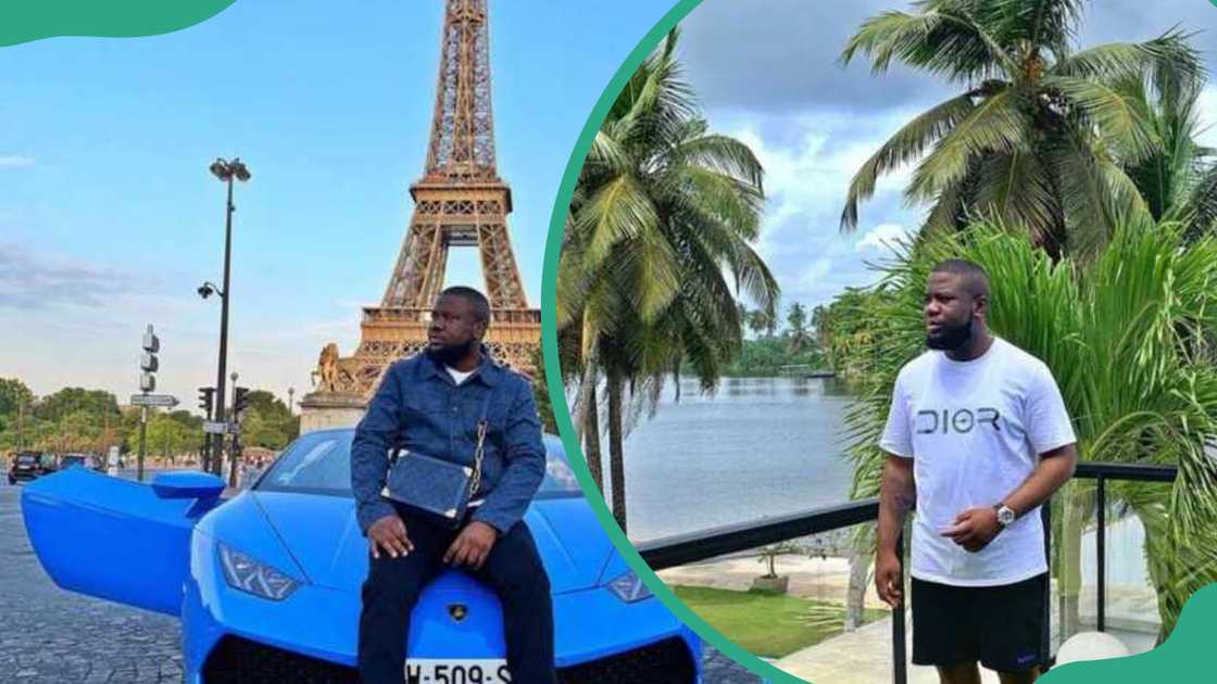 Hushpuppi in different destinations Hushpuppi in different destinations